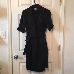 Black Wrap Dress